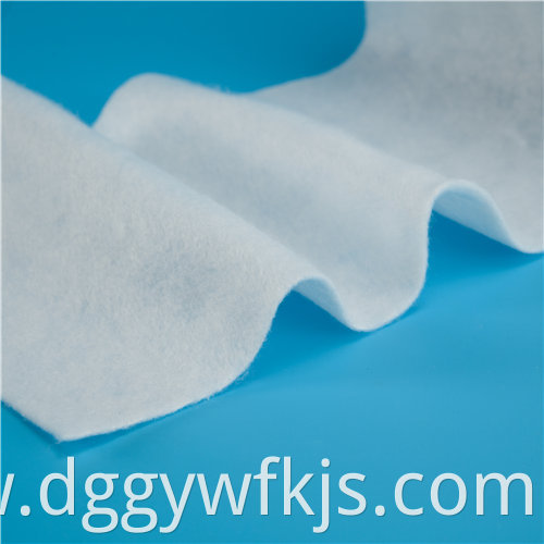 Cotton polyester needle punched non-woven fabric